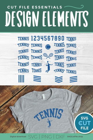 Tennis svg bundle for Cricut or Silhouette SVG SVG Cut File 