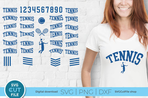 Tennis svg bundle for Cricut or Silhouette SVG SVG Cut File 