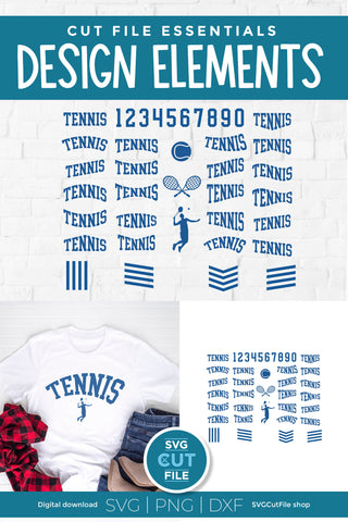 Tennis svg bundle for Cricut or Silhouette SVG SVG Cut File 