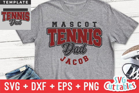 Tennis svg - Tennis Cut File - Tennis Template 0019 - Tennis Mom - svg - eps - dxf - Silhouette - Cricut Cut File - Digital Download SVG Svg Cuttables 