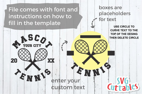 Tennis svg - Tennis Cut File - Tennis Template 0020 - Tennis Mom - svg - eps - dxf - Silhouette - Cricut Cut File - Digital Download SVG Svg Cuttables 
