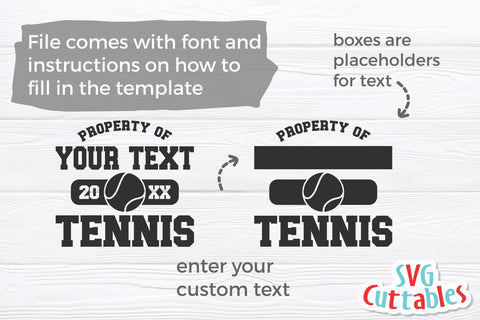 Tennis svg - Tennis Cut File - Tennis Template 0021 - Tennis Mom - svg - eps - dxf - Silhouette - Cricut Cut File - Digital Download SVG Svg Cuttables 