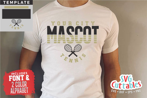 Tennis svg - Tennis Cut File - Tennis Template 0022 - Tennis Mom - svg - eps - dxf - Silhouette - Cricut Cut File - Digital Download SVG Svg Cuttables 