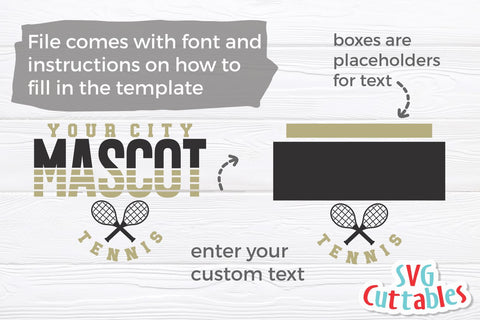 Tennis svg - Tennis Cut File - Tennis Template 0022 - Tennis Mom - svg - eps - dxf - Silhouette - Cricut Cut File - Digital Download SVG Svg Cuttables 