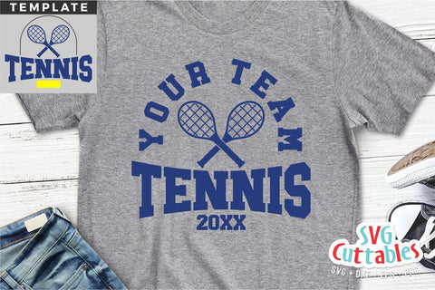 Tennis svg - Tennis Cut File - Tennis Template 0025 - Tennis Mom - svg - eps - dxf - Silhouette - Cricut Cut File - Digital Download SVG Svg Cuttables 