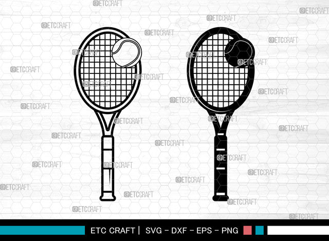 Tennis SVG, Tennis SVG, Tennis Racket Svg, Tennis Ball Svg, Sports Svg, Tennis Monogram Frame Svg, Tennis SVG ETC Craft 