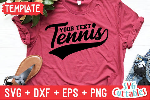 Tennis SVG | Tennis Template 0015 | Shirt Design SVG Svg Cuttables 