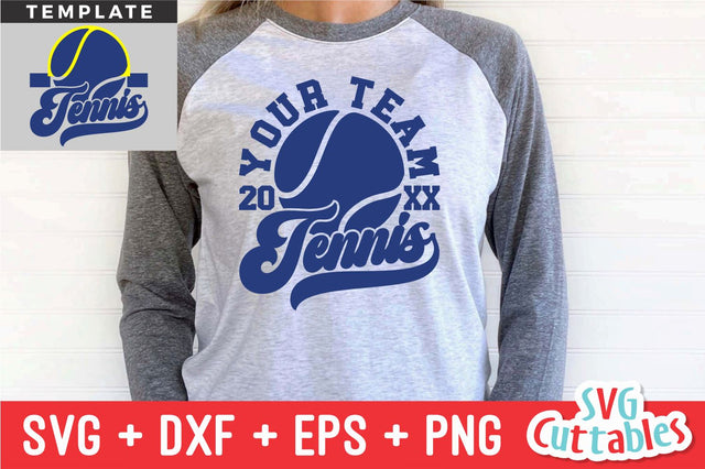 Tennis SVG | Tennis Template 0017 | Shirt Design SVG Svg Cuttables 