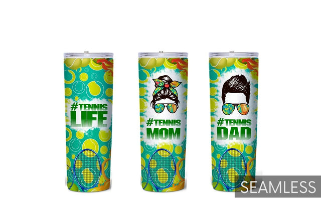 Tennis Tumbler Sublimation Bundle Sublimation SvgOcean 