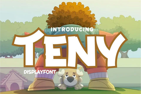 Teny Font twinletter 