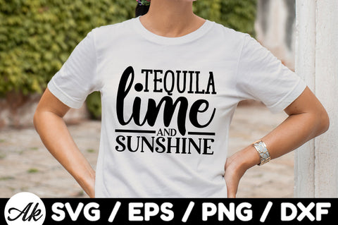 Tequila lime and sunshine svg SVG akazaddesign 