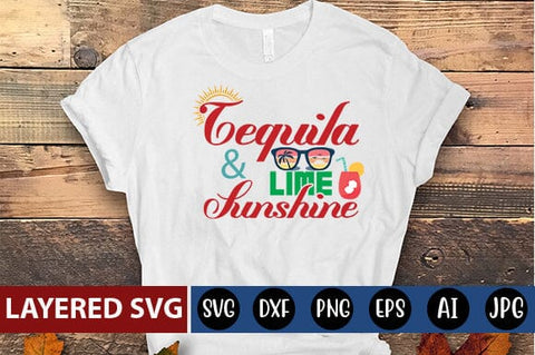 tequila lime and sunshine Svg SVG Blessedprint 