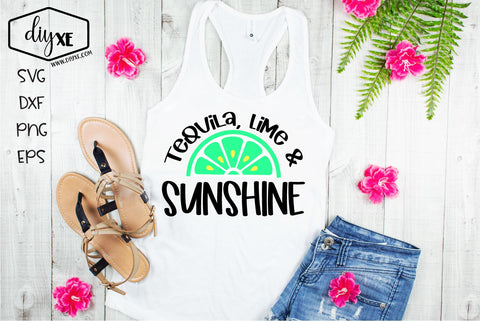 Tequila, Lime & Sunshine SVG DIYxe Designs 
