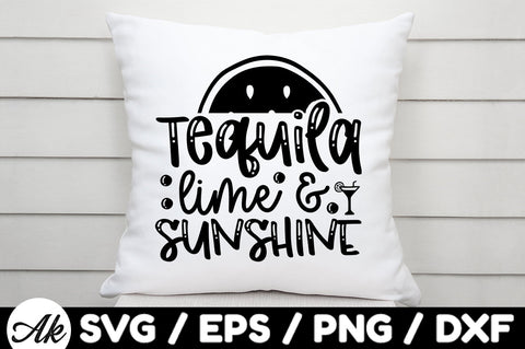 Tequila lime & sunshine svg SVG akazaddesign 