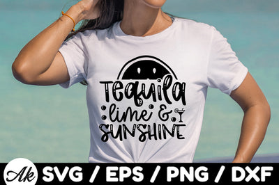 Tequila lime & sunshine svg SVG akazaddesign 