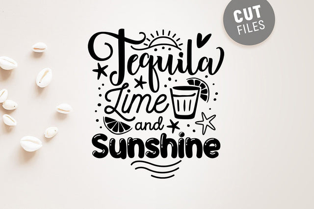 Tequila Lime & Sunshine SVG SVG VectorSVGdesign 