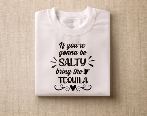 Tequila Quotes SVG Bundle, 6 Designs, Tequila Sayings SVG, If You're Gonna Be Salty Bring The Tequila SVG, Tequila Lime And Sunshine SVG, Te Amo Tequila SVG SVG HappyDesignStudio 