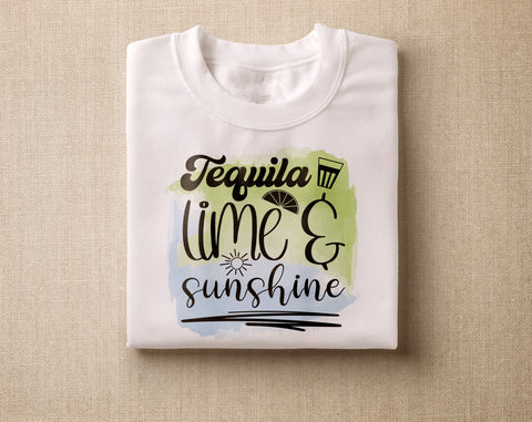 Tequila Sublimation Designs Bundle, 6 Tequila Quotes PNG Files, If You're Gonna Be Salty Bring The Tequila PNG, Tequila Lime And Sunshine PNG Sublimation HappyDesignStudio 