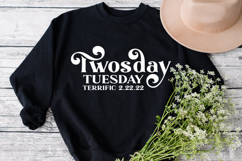 Terrific Twosday SVG, Happy Twosday 2.22.22 Svg, Twosday 2.22.22 svg, Twos Day svg, Happy Twosday Svg, February 2nd 2022 svg, 2-22-22 svg SVG Fauz 