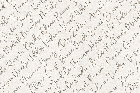 Tersely - a Modern Script Font nhfonts 