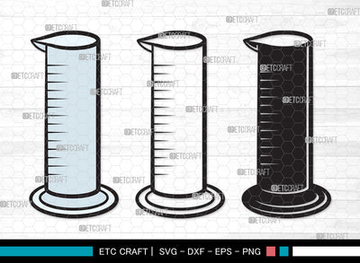 Test Tube Clipart SVG, Chemistry Tools Svg, Flask Svg, Tube Svg, Chemistry Beaker Svg, Beaker Svg, Test Tube Clipart SVG ETC Craft 