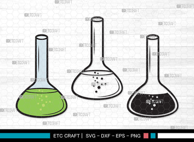 Test Tube Clipart SVG, Chemistry Tools Svg, Flask Svg, Tube Svg, Chemistry Beaker Svg, Beaker Svg, Test Tube Clipart SVG ETC Craft 