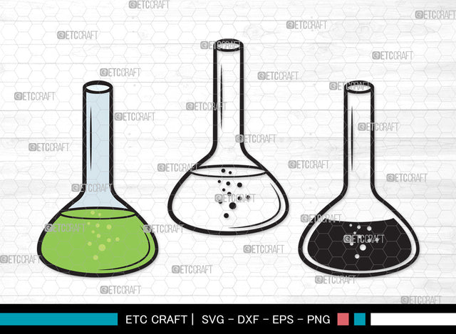 Test Tube Clipart SVG, Chemistry Tools Svg, Flask Svg, Tube Svg, Chemistry Beaker Svg, Beaker Svg, Test Tube Clipart SVG ETC Craft 