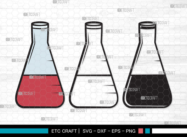Test Tube Clipart SVG, Chemistry Tools Svg, Flask Svg, Tube Svg, Chemistry Beaker Svg, Beaker Svg, Test Tube Clipart SVG ETC Craft 