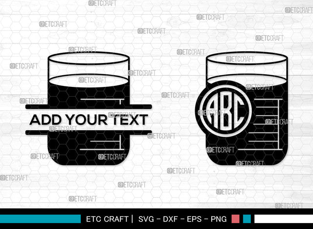 Test Tube Mnogram SVG, Split Mnogram SVG, Chemistry Tools Svg, Test Tube Icon Svg, Tube Svg, Beaker Svg, Test Tube SVG ETC Craft 