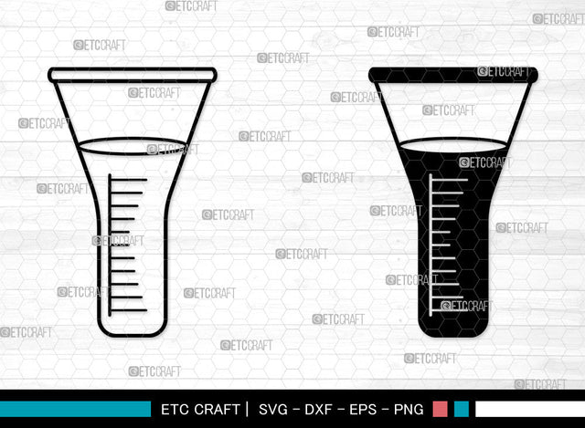 Test Tube SVG, Chemistry Tools Svg, Test Tube Icon Svg, Tube Svg, Beaker Svg, Test Tube SVG ETC Craft 