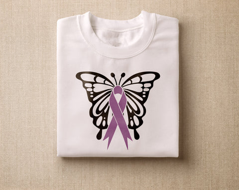 Testicular Cancer Awareness SVG Bundle, 25 Designs, Orchid Cancer Ribbon SVG, Testicular Cancer SVG Cut Files SVG HappyDesignStudio 