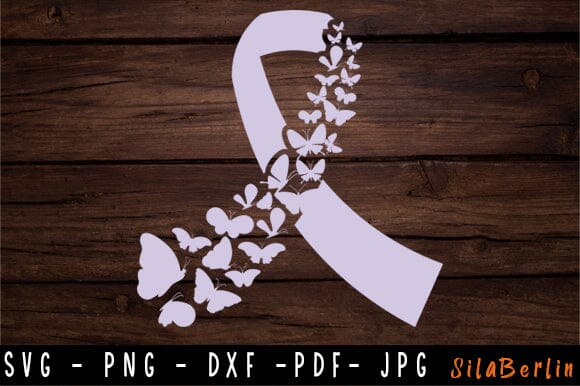 Testicular Ribbon SVG, Testicular Cancer SVG, Butterfly Testicular cancer svg, Testicular Cancer png, Awareness Ribbon, svg file to use for Cricut SVG SilaBerlin 