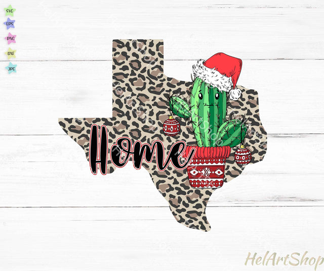 Texas Christmas Png Sublimation _HelArtShop_ 