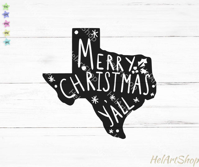 Texas Christmas svg SVG _HelArtShop_ 