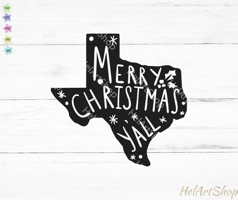 Texas Christmas svg SVG _HelArtShop_ 
