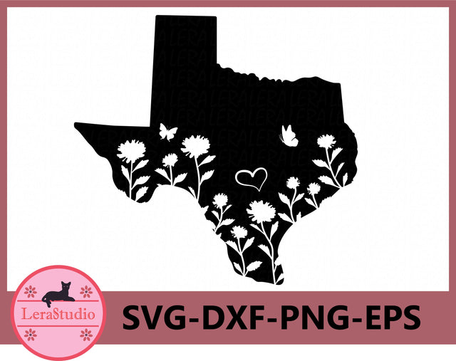 Texas Flowers Svg SVG Lerastudio 