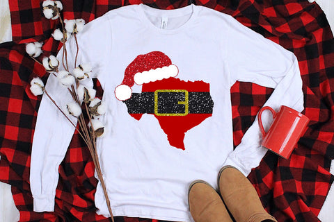 Texas Santa SVG Morgan Day Designs 