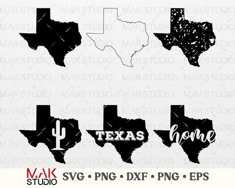 Texas state svg, Texas state svg bundle, Texas printable, Texas png, Texas clip art, Texas clipart, Grunge state SVG MAKStudion 