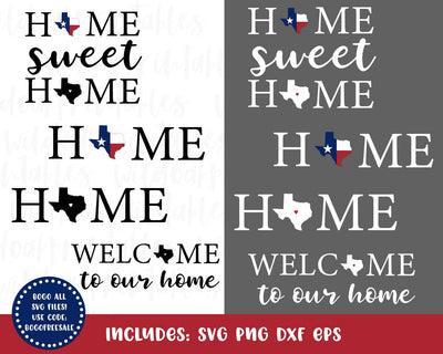 texas svg bundle, texas home signs, Dallas Texas svg, home texas welcome svg, texas home sweet home sign svg, welcome to our home texas SVG WildOakSVG 