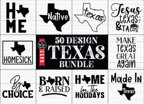 Texas SVG Bundle | Texas State SVG | Texas Flag SVG | Texas Home png | Texas Star Clipart | Deep in the Heart of Texas | Texas State Outline SVG Svgcraft 