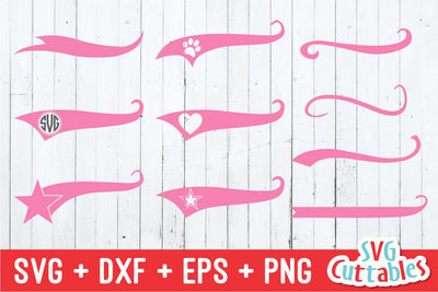 Text tails Swoosh SVG Svg Cuttables 