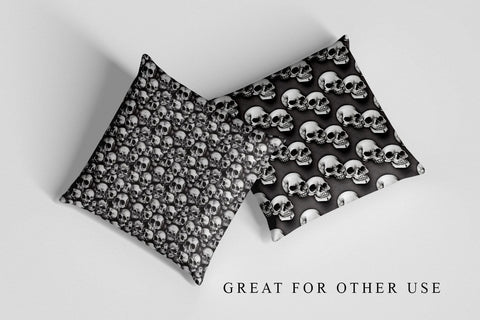 Texture skull seamless pattern Digital Pattern artnoy 