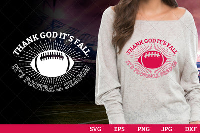 Thank God it s fall it s football season yall Superbowl Football Sayings svg file for cutting, cricut silhouette cameo designs for tshirt SVG Loveleen Kaur 