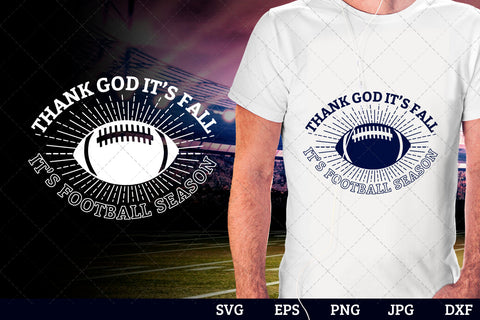 Thank God it s fall it s football season yall Superbowl Football Sayings svg file for cutting, cricut silhouette cameo designs for tshirt SVG Loveleen Kaur 