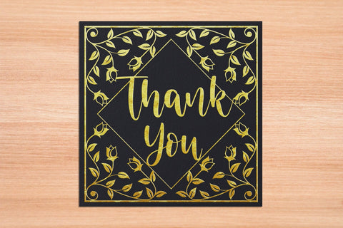 Thank You Cards Paper Cut Bundle SVG SVG Slim Studio 