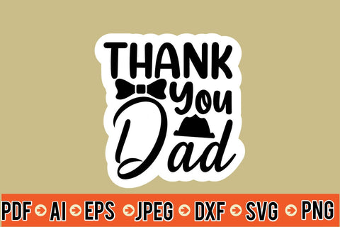 Thank You Dad SVG SVG MStudio 