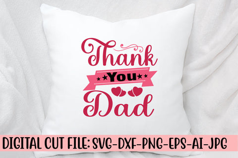 Thank You Dad Svg SVG Syaman 