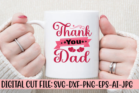 Thank You Dad Svg SVG Syaman 