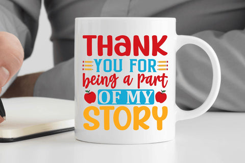 Thank you for being a part of my story SVG SVG Regulrcrative 