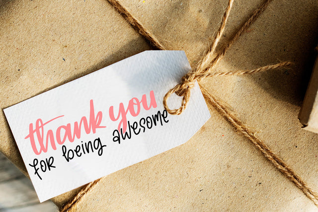 Thank You For Being Awesome SVG SVG dapiyupi store 